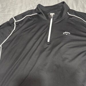 Callaway Black Pullover with White Accents